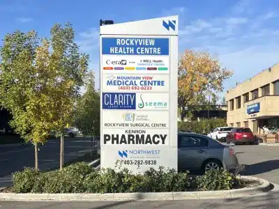 Picture of Calgary-Pylon near well health office