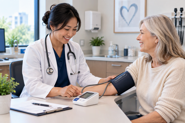 Checking a Patient's Blood Pressure